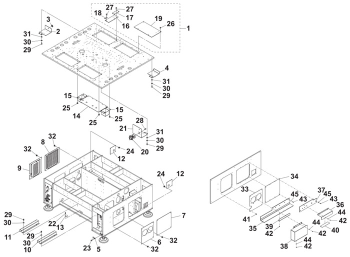 KJJ-M110A-00 ADAPTOR, PLATE ASSY