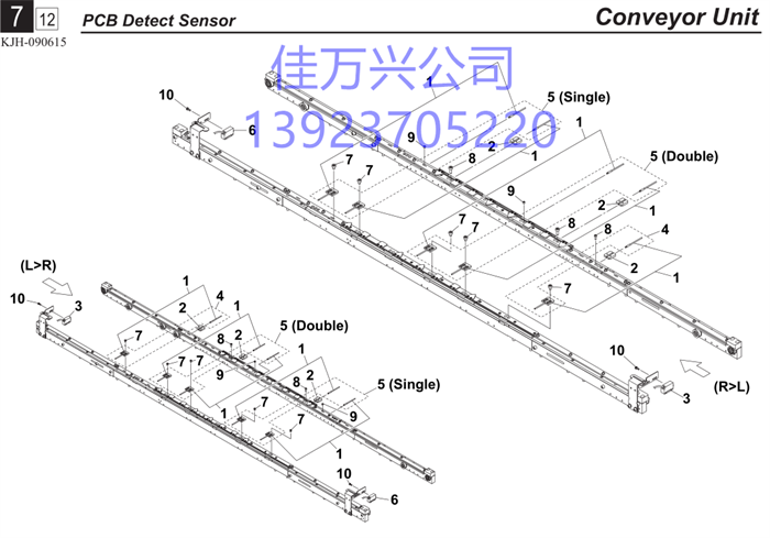 KHW-M9157-00 HOLDER, SENSOR