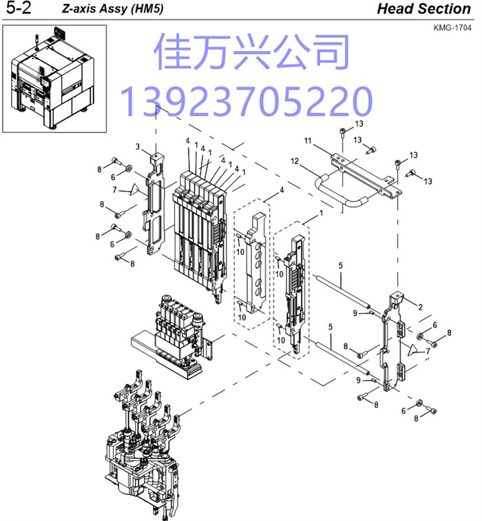 KLW-M71G5-00 KMG-M71GA-A0 Z UNIT ASSY.