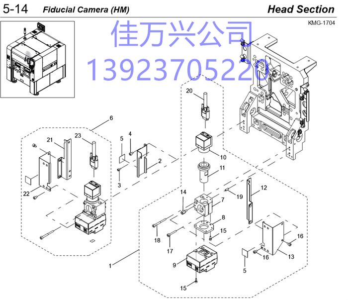 KMC-M7620-00 VISION ATTACHMENT R