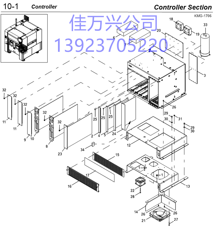 KLA-M441H-20 VISION BOARD ASSY